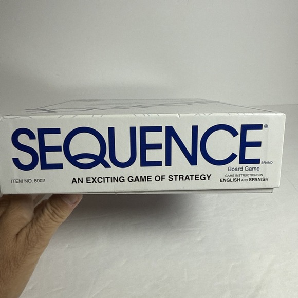 SEQUENCE- Original‎ SEQUENCE Game with Folding Board, Cards and Chips by Jax - Picture 3 of 3